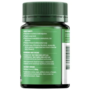 (PRE ORDER) Nature's Own Vitamin B2 100mg 100 Tablets shelf life 2yrs